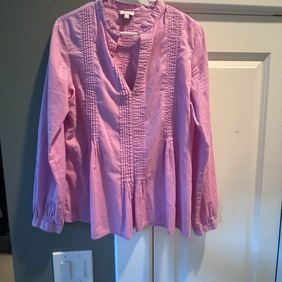 Talbots Tops - Talbots Pink Blouse Size S